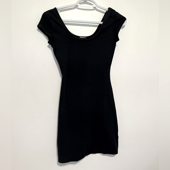Tna bodycon mini dress scoop neck - Picture 2 of 4